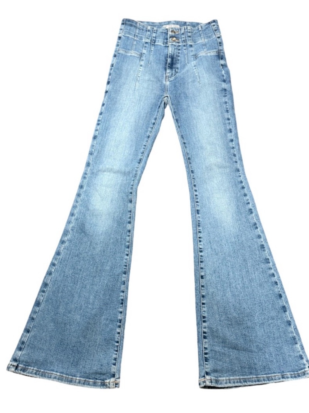 Free People Jayde Flare Stretch Jeans